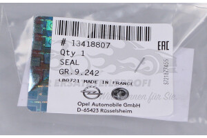 13418807 Dichtring für Klimatechnik Opel