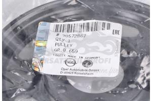 90572867 Riemenscheibe, Kurbelwelle Opel