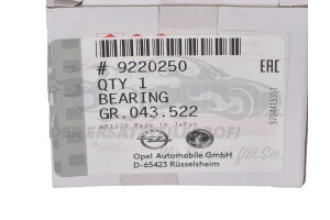 9220250 Lager, Schaltgetriebe Opel