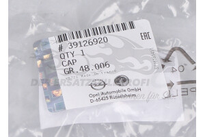 39126920 Kappe, Radmutter Opel