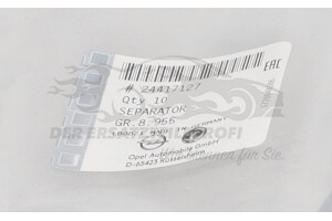 24417127 Kennzeichenhalter Opel