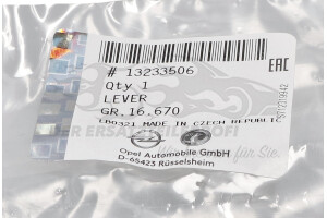 13233506 Entriegelungshebel Opel