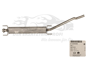 Vorschalldämpfer Opel 13244456