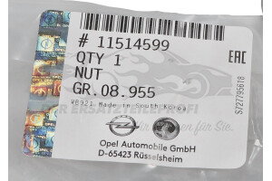 11514599 SECHSKANTMUTTER Opel