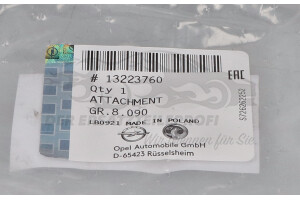 13223760 Halter, Motorhaubenstütze Opel