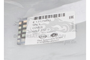 13125033 Blende, Stoßfänger Opel