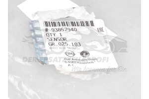 93857940 Sensor, Abgastemperatur Opel