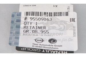 95509163 Halteclip Opel