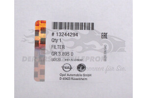 13244294 Gehäuse, Kraftstoffilter Opel
