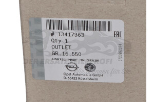 13417363 Luftdüse Opel