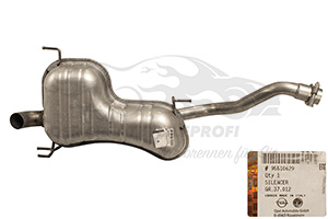 Endschalldämpfer Opel 95510629