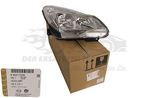 Scheinwerfer Opel 95511328
