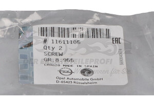 11611105 AXE SCHRAUBE Opel