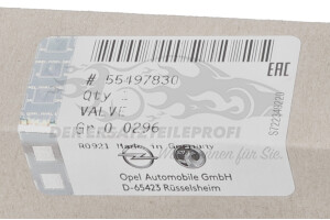55497830 Auslassventil Opel