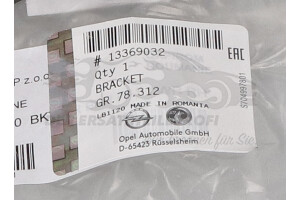 13369032 Halter, Stoßfänger Opel