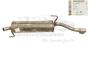 Endschalldämpfer Opel 13263391