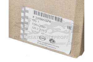 22865974 Nebelscheinwerfer Opel