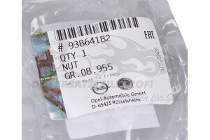 93864182 Mutter, Abgaskrümmer Opel