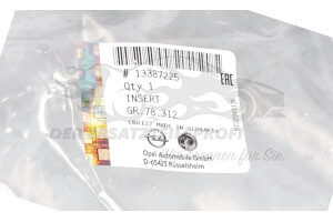 13387225 Blende, Nebelscheinwerfer Opel