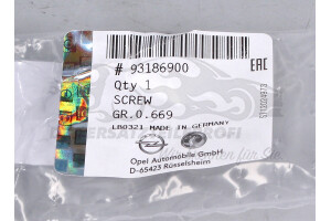 93186900 Schwungradschraube Opel