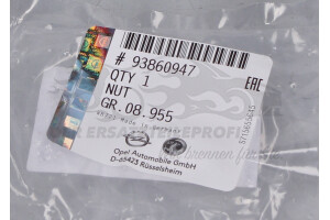 93860947 Mutter,allgemein Opel