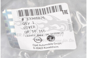 13368825 Kappe, Scheinwerferreinigung Opel