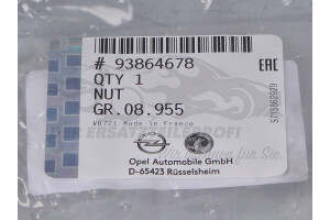 93864678 Mutter, Abgaskrümmer Opel