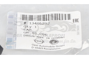 13405292 Kappe, Radmutter Opel
