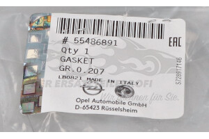 55486891 Dichtung, Ölleitung Opel