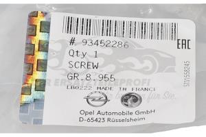 93452286 Schraube, Zündschloss Opel