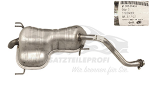 Endschalldämpfer Opel 95510497