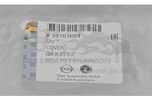 39163604 Blende, Stoßfänger Opel