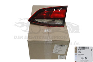 Rückleuchte Opel 39077381