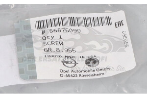 55575099 Hohlschraube, Lader Opel