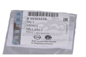 55353319 Dichtung, Ölfiltergehäuse Opel