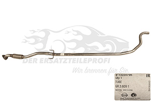 Auspuffrohre Opel 13220795
