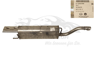 Endschalldämpfer Opel 13263390