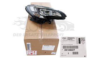 Scheinwerfer Opel 39108227