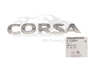 Schriftzug Opel 93188809