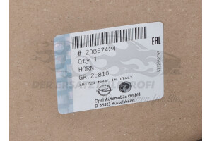 20857424 Horn Opel