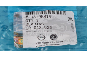 93198815 Lager, Schaltgetriebe Opel