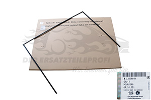 Zier- Schutzleiste für Frontscheibe Opel 13235848