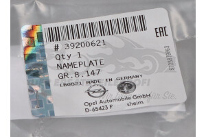 39200621 Schriftzug Opel