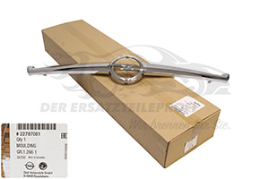 Blende für Kühlergitter Opel 22787081