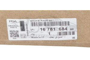 1678168480 Bremsbelagsatz, Scheibenbremse Citroen / Peugeot / Opel