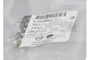 55495913 Hitzeschutzblech Opel