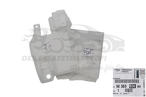 Waschwasserbehälter für Scheibenreinigung Citroen / Peugeot / Opel 9836393680