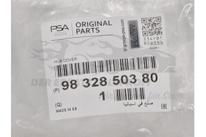 9832850380 Zierblende, Räder Citroen / Peugeot / Opel