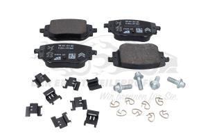 1673597480 Bremsbelagsatz, Scheibenbremse Citroen / Peugeot / Opel