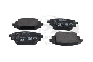 1673597480 Bremsbelagsatz, Scheibenbremse Citroen / Peugeot / Opel
